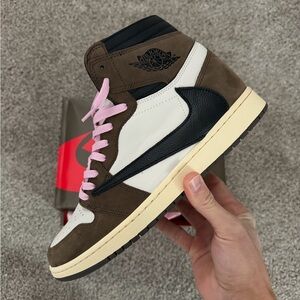 Nike Air Jordan 1 High OG in Black and Mocha